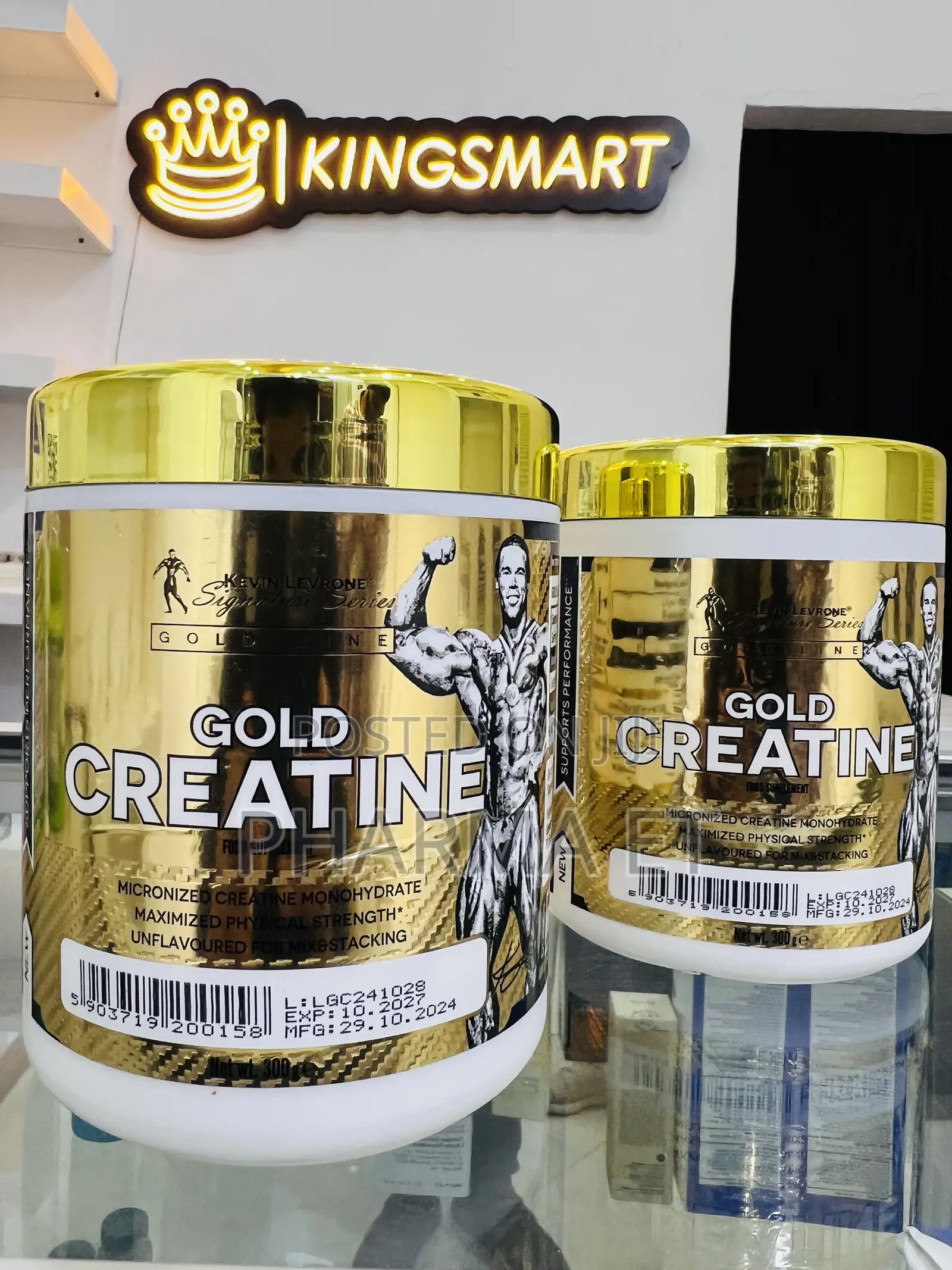 Pure, Micronized, Unflavored and Maximized Gold Creatine