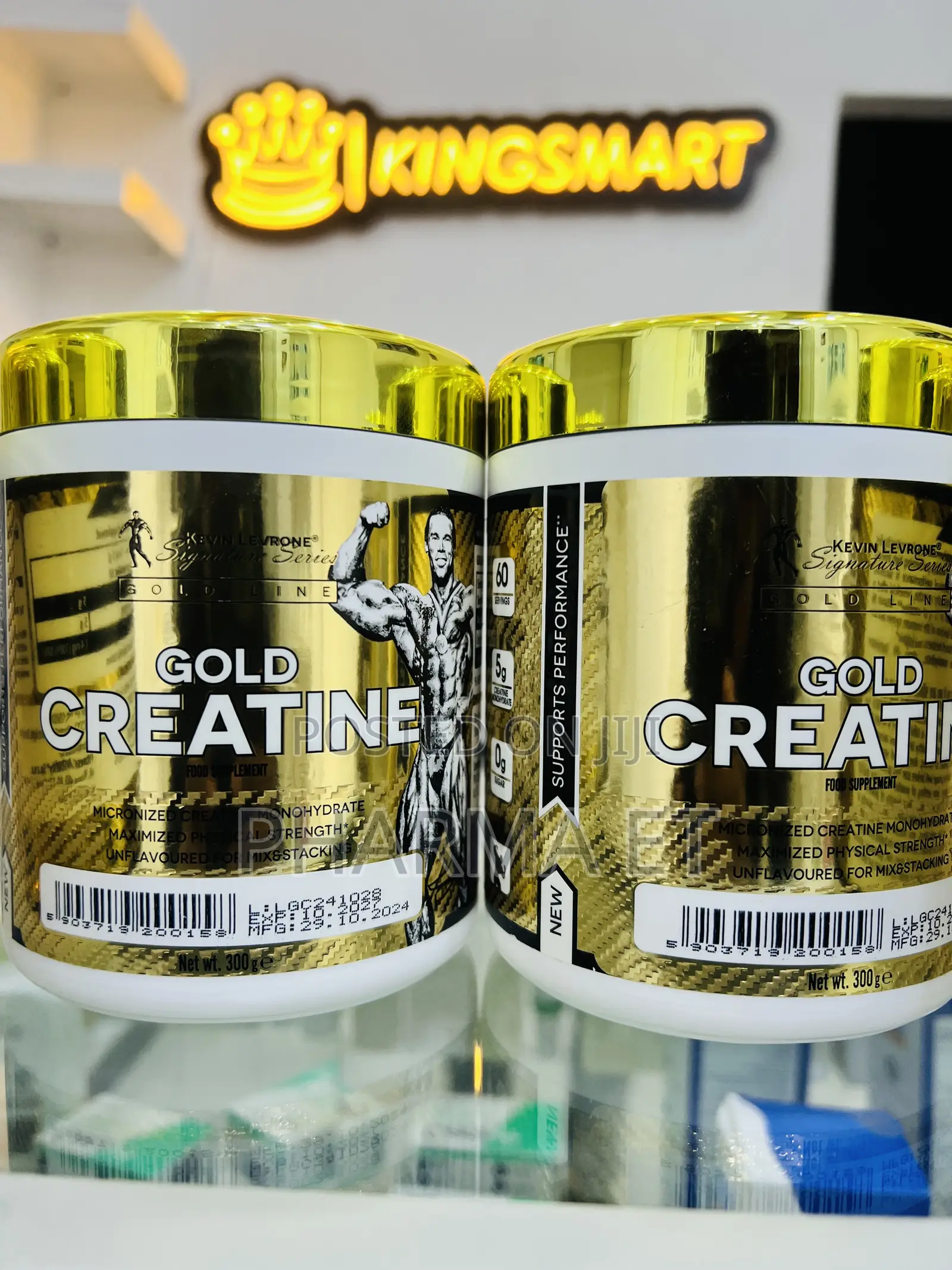 Creatine Monohydrate With Vitamin B6 Kevin Leveron Gold