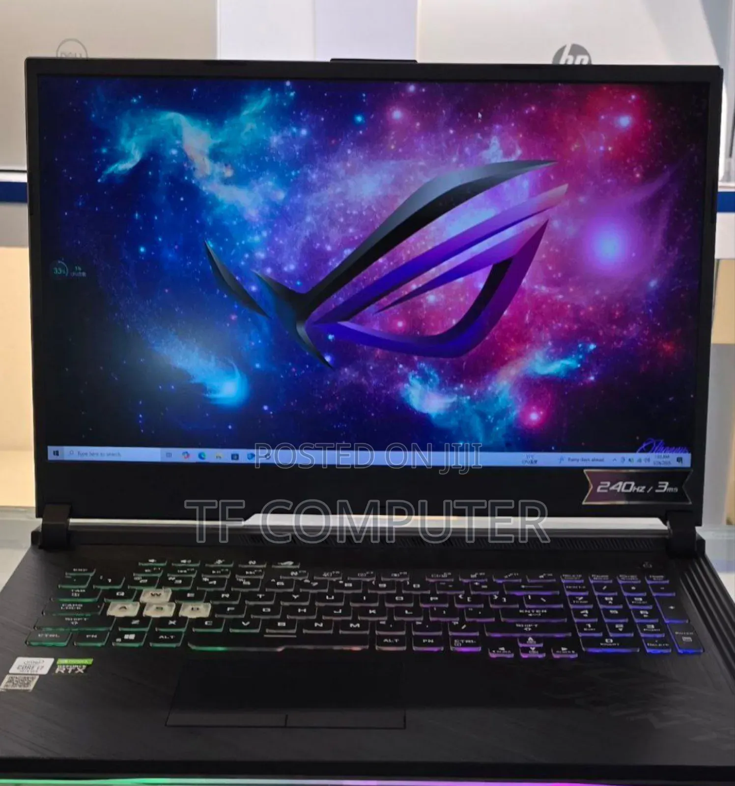 New Laptop Asus ROG Strix G17 16GB Intel Core I7 SSD 512GB