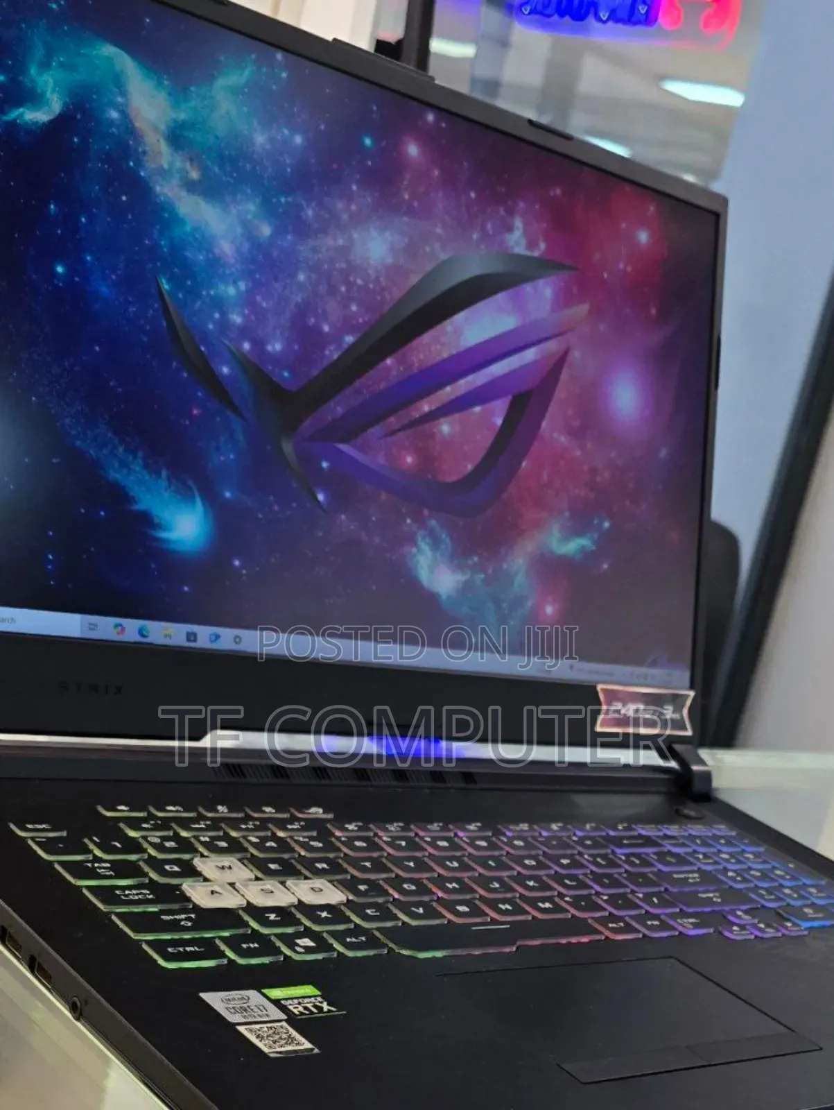 New Laptop Asus ROG Strix G17 16GB Intel Core I7 SSD 512GB