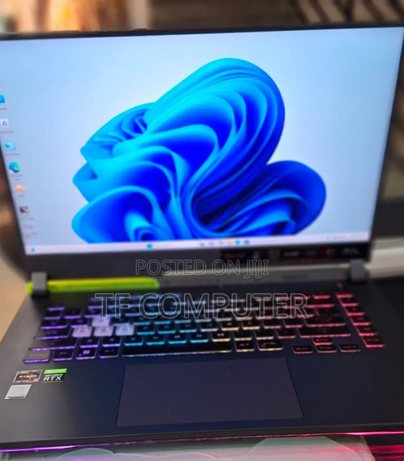 New Laptop Asus ROG Strix G15 16GB AMD Ryzen 9 SSD 512GB