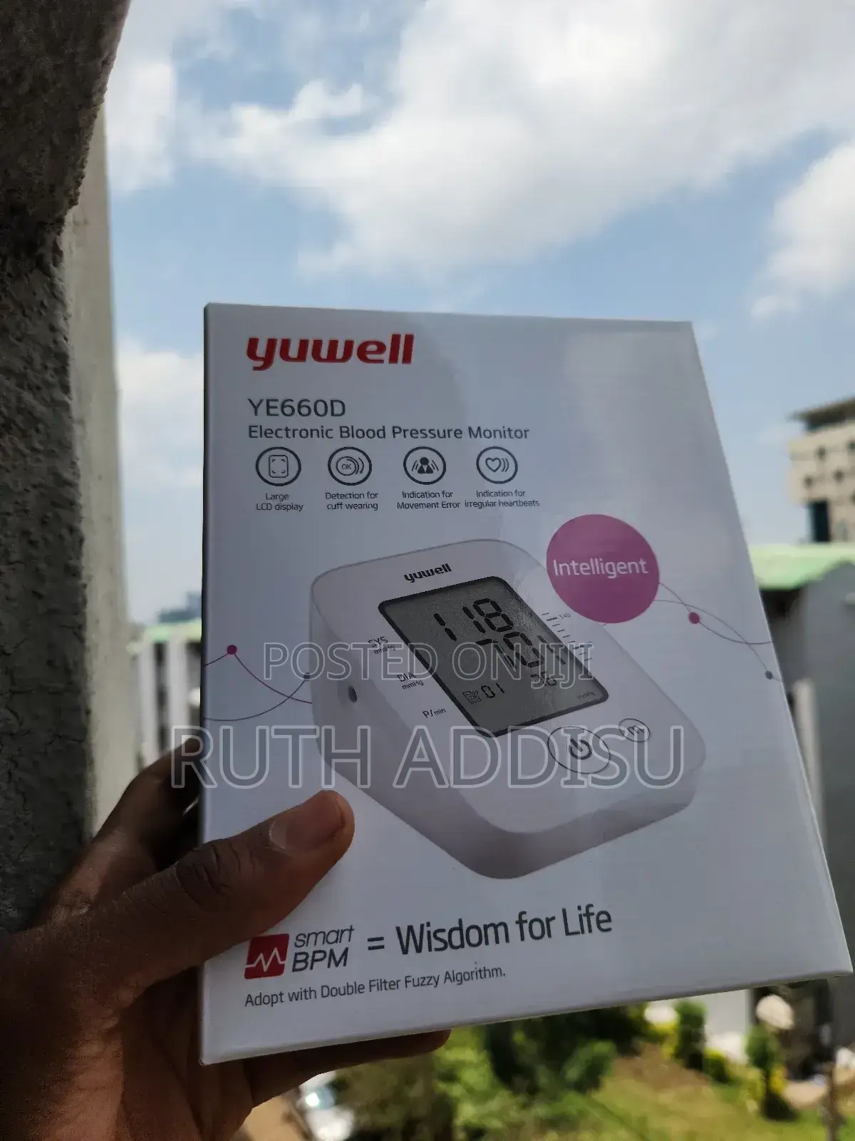 Digital Yuwell Model Ye660d Blood Pressure Monitor當然bp New