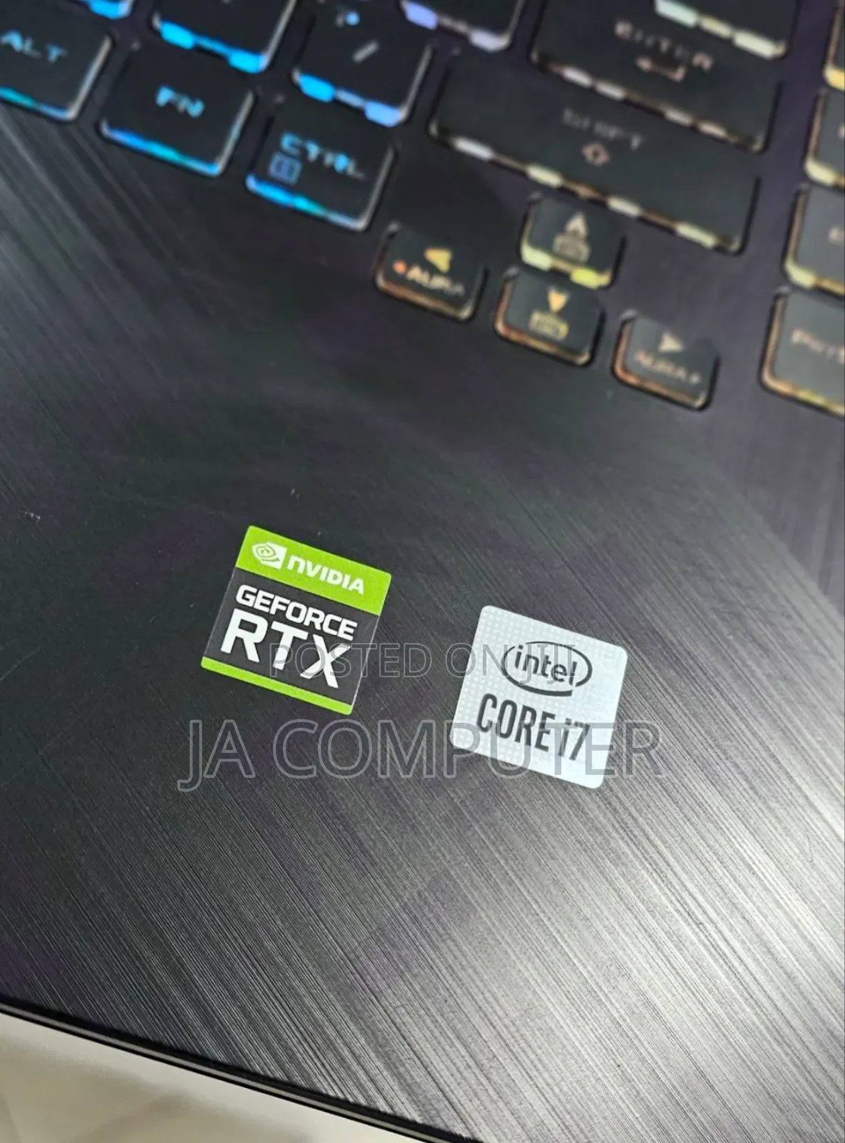 New Laptop Asus ROG Strix G17 16GB Intel Core I7 SSD 1T