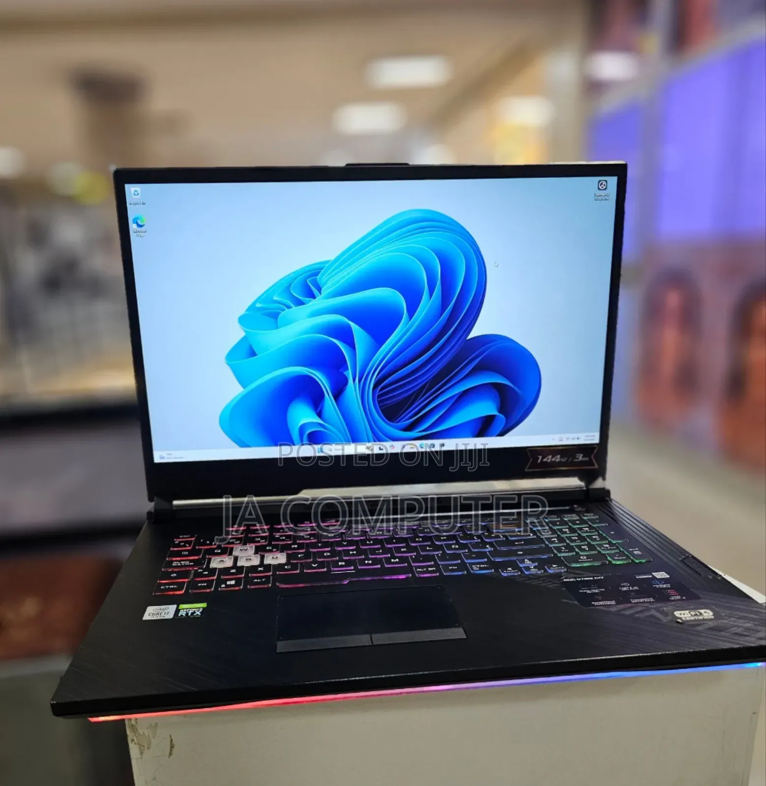 New Laptop Asus ROG Strix G17 32GB Intel Core I7 SSD 1T