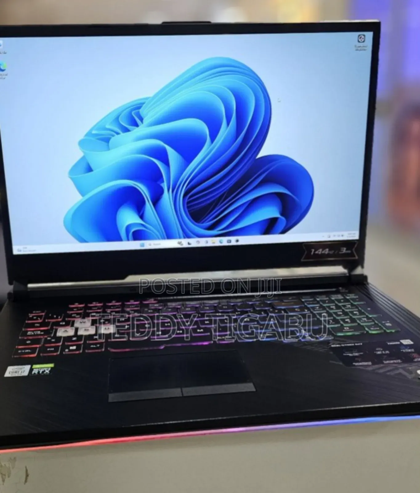 New Laptop Asus ROG Strix G17 32GB Intel Core I7 SSD 1T