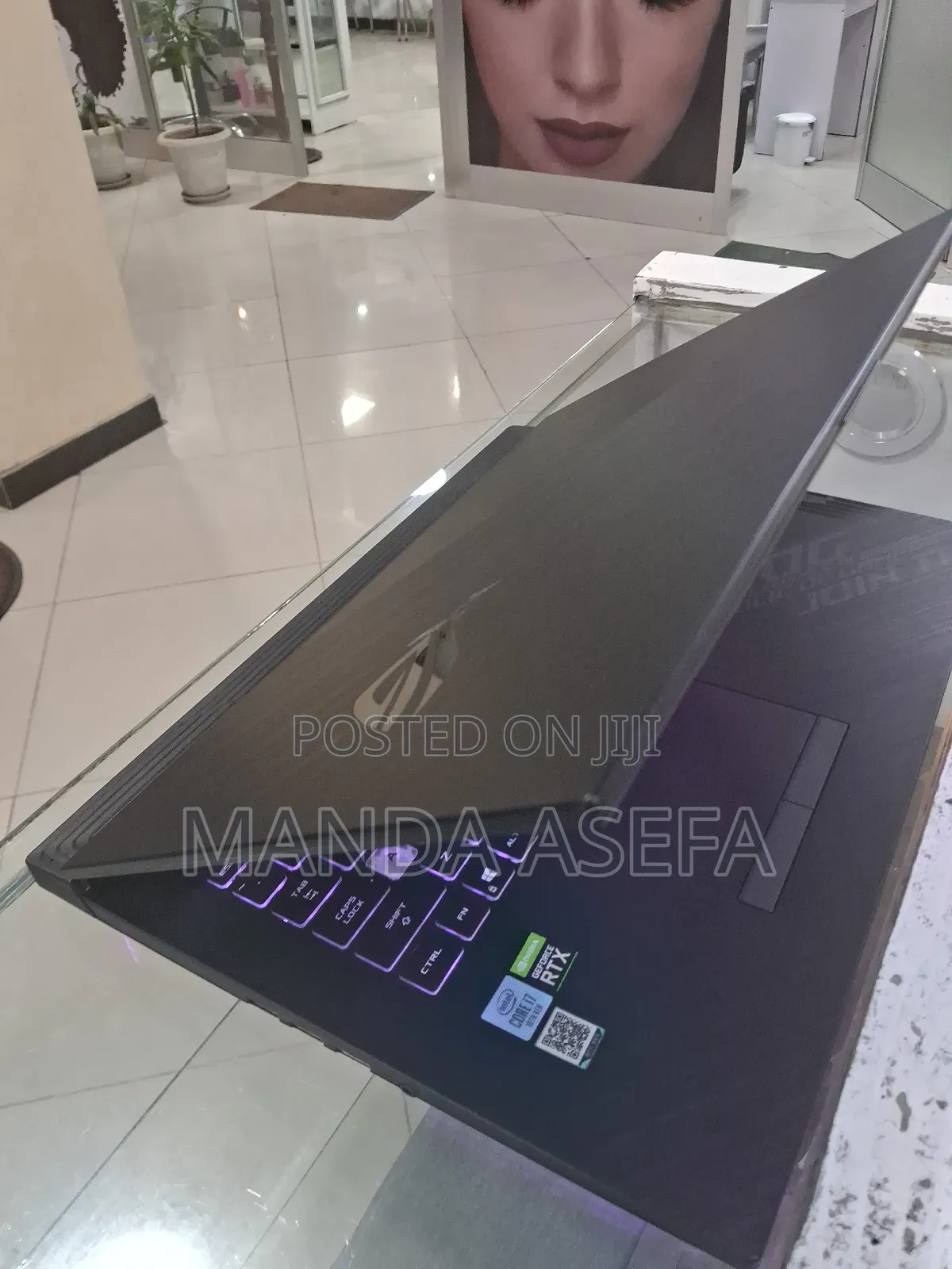 New Laptop Asus ROG Strix G17 16GB Intel Core I7 SSD 1T