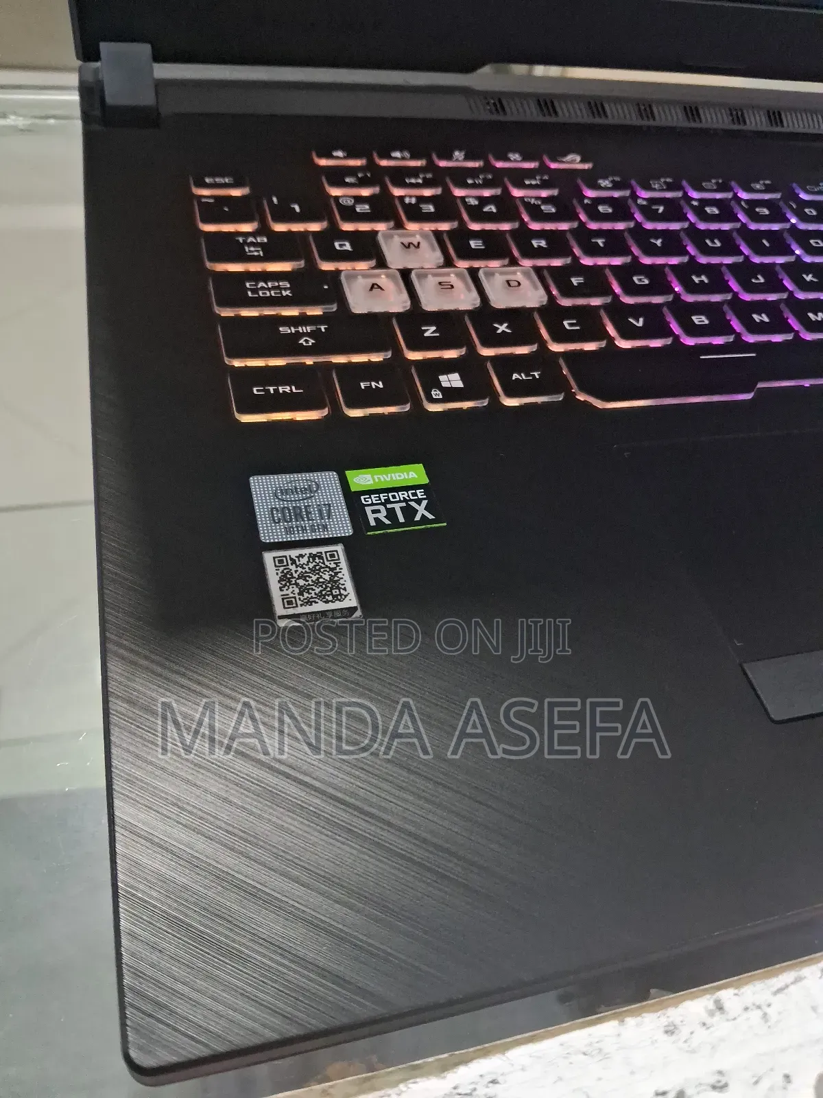 New Laptop Asus ROG Strix G17 16GB Intel Core I7 SSD 1T