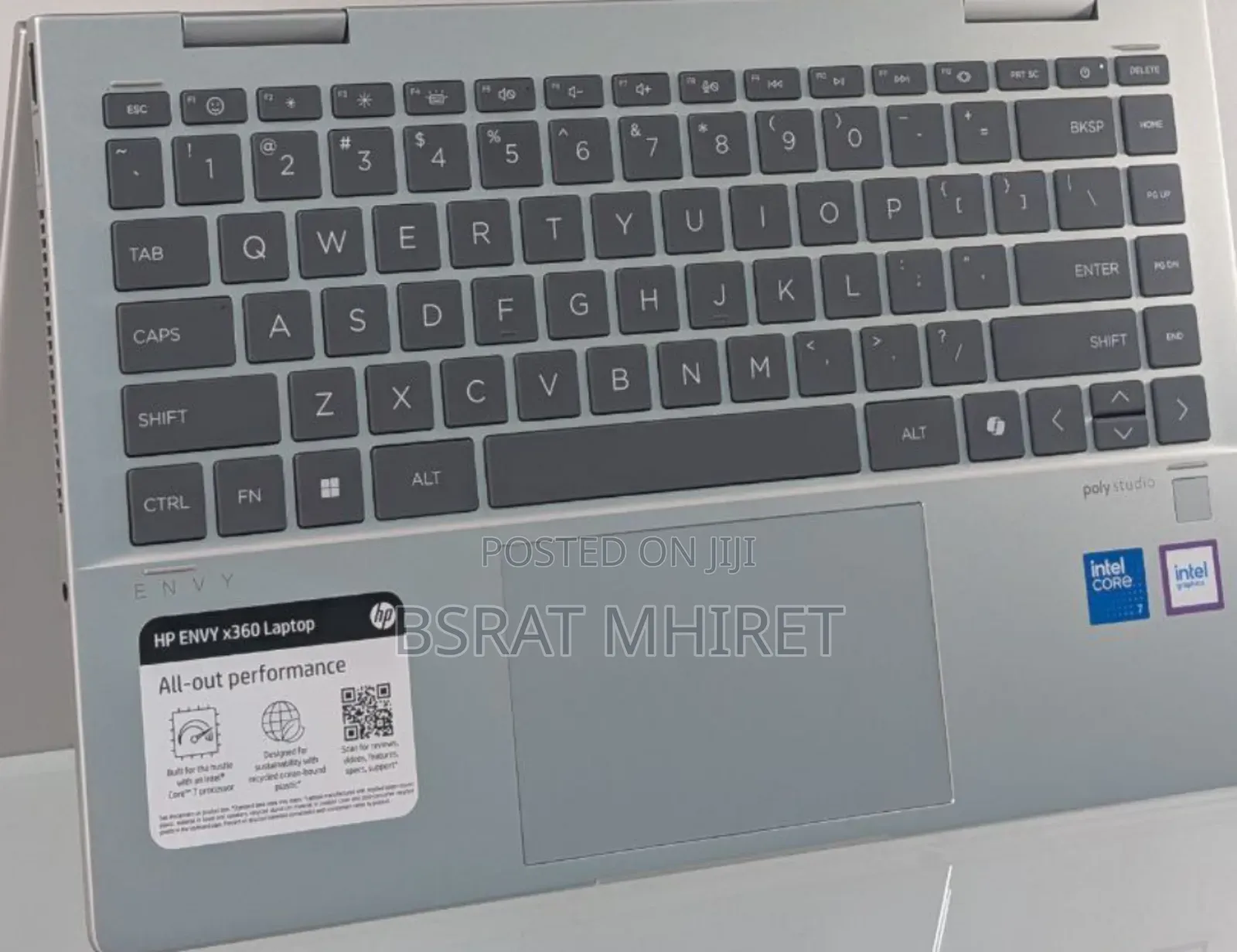 New Laptop HP Envy X360 16GB Intel Core I7 SSD 1T