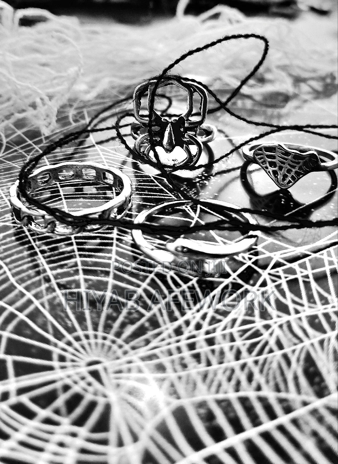 Stainless Steel 4 Rings Sets