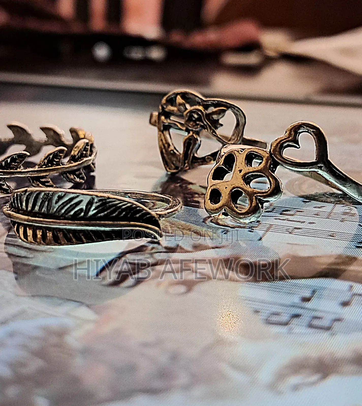 Stainless Steel 4 Rings Sets