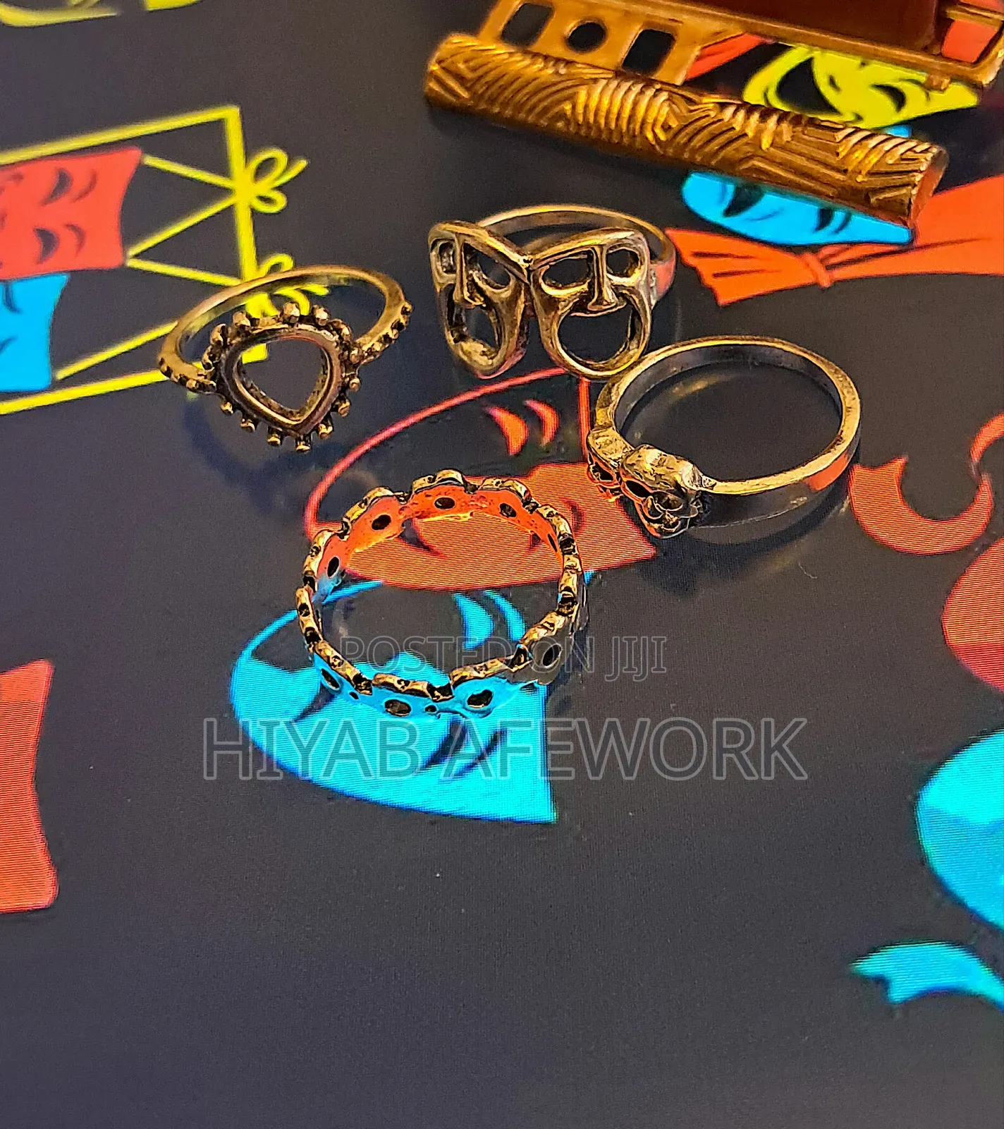 Stainless Steel 4 Rings Sets