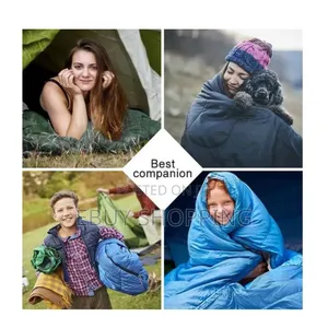 All-Terrain Sleeping Bag: Water-Resistant Easy to Clean