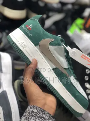 Photo - Nike Playstation Green Suede