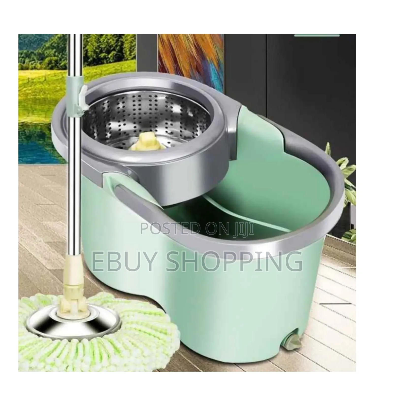 Master: Microfiber Power Auto-Drain and Ergonomic Handle