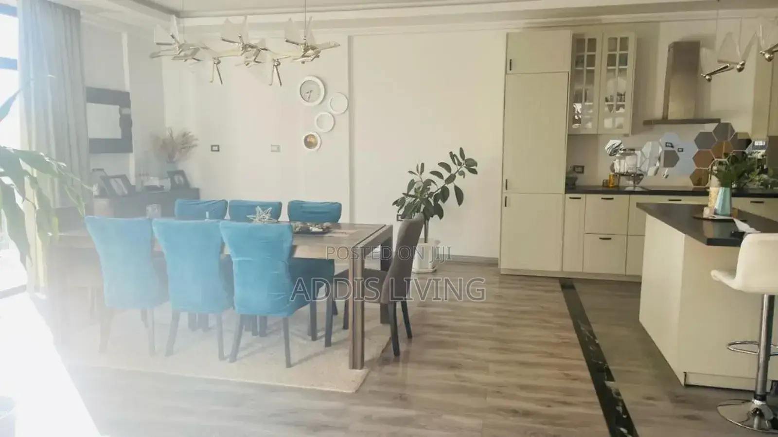 Furnished 3bdrm Villa in Bole for rent