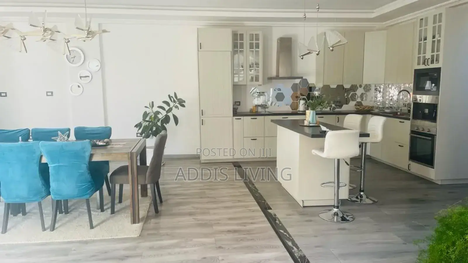 Furnished 3bdrm Villa in Bole for rent