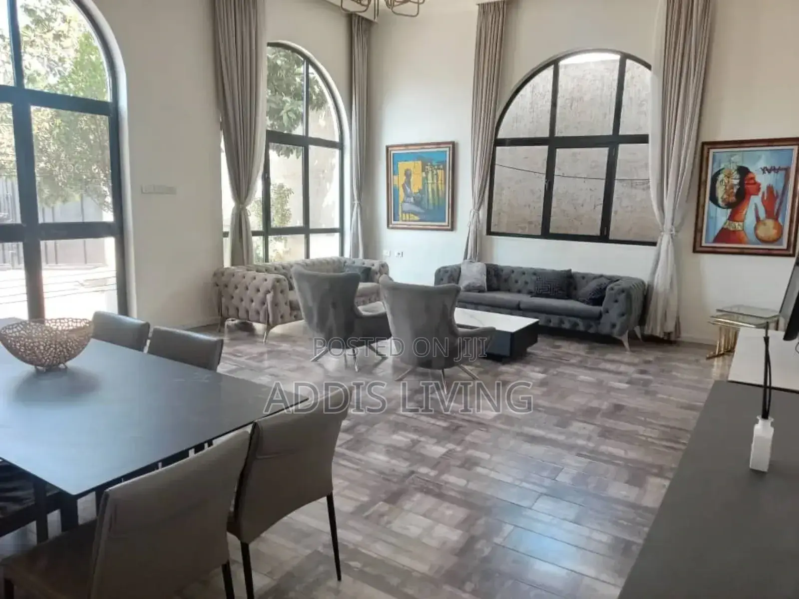 Furnished 3bdrm Villa in Bole for rent