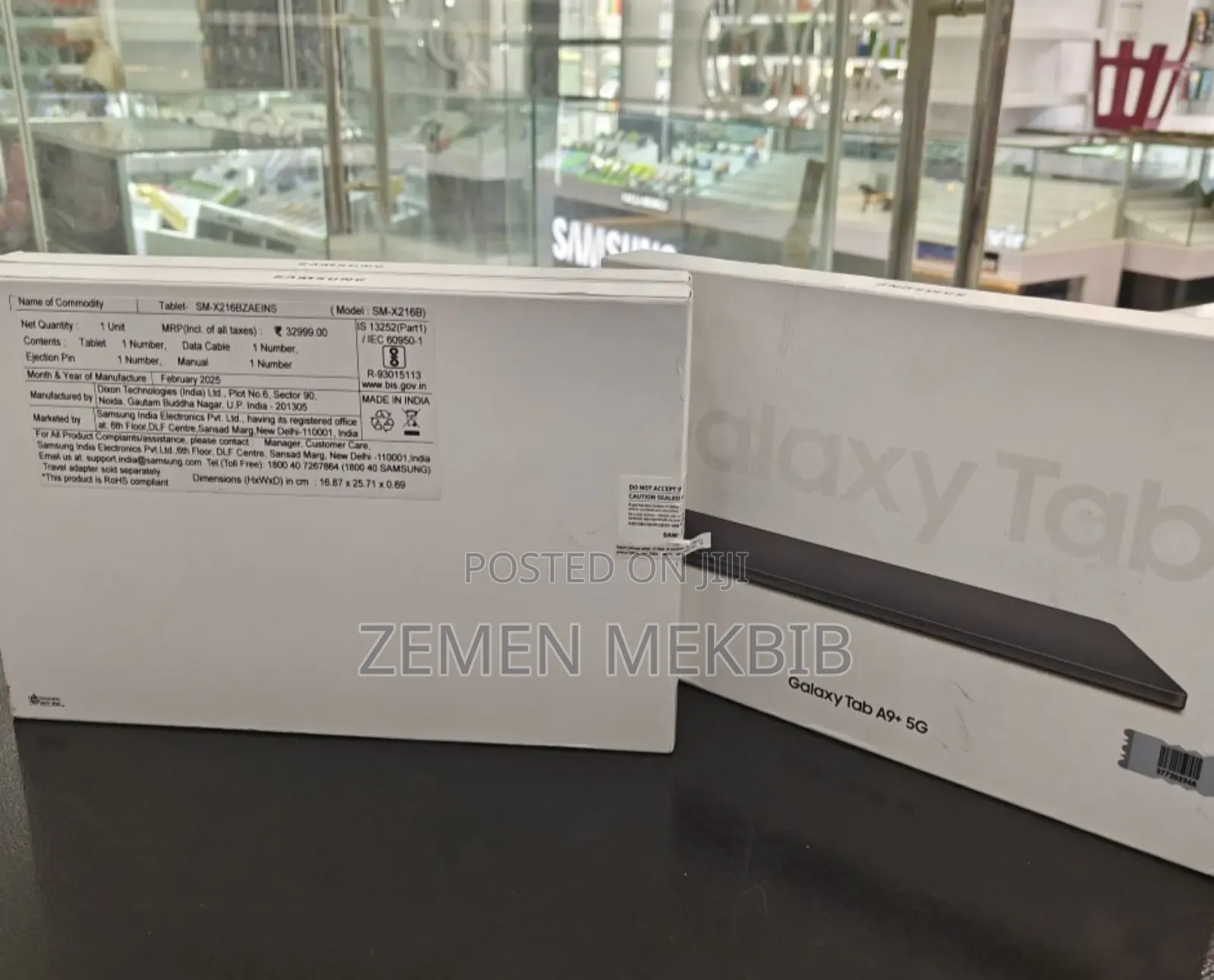 New Samsung Galaxy Tab A9+ 128 GB Silver