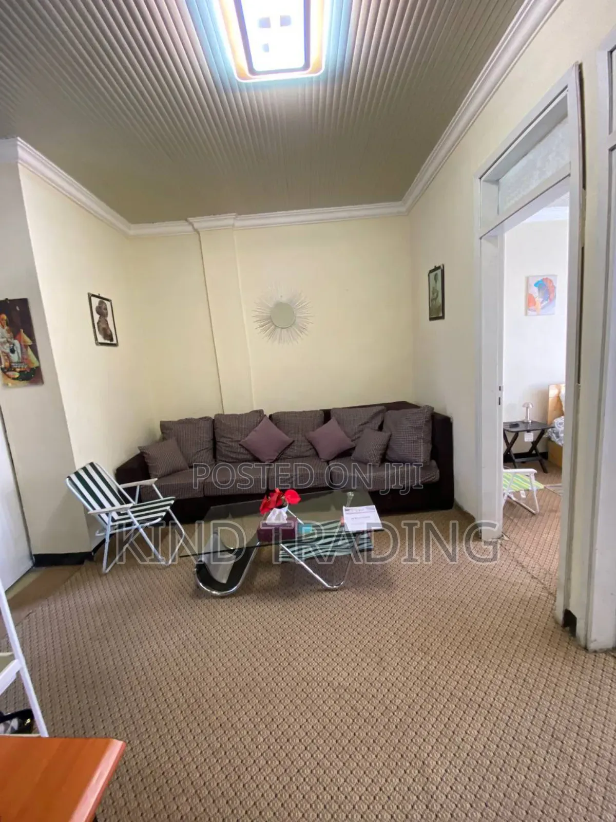 Furnished Studio Apartment in Kind Guest House, Bole for rent