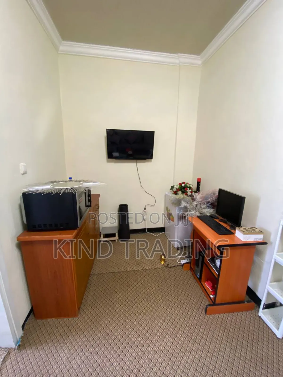 Furnished Studio Apartment in Kind Guest House, Bole for rent