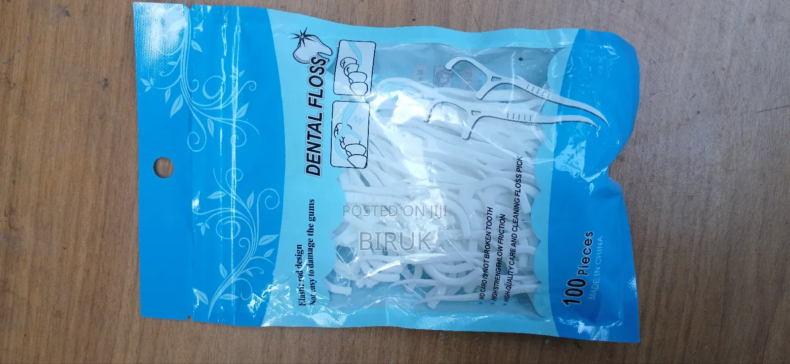 100 PCS Floss Pick (Dental Floss)