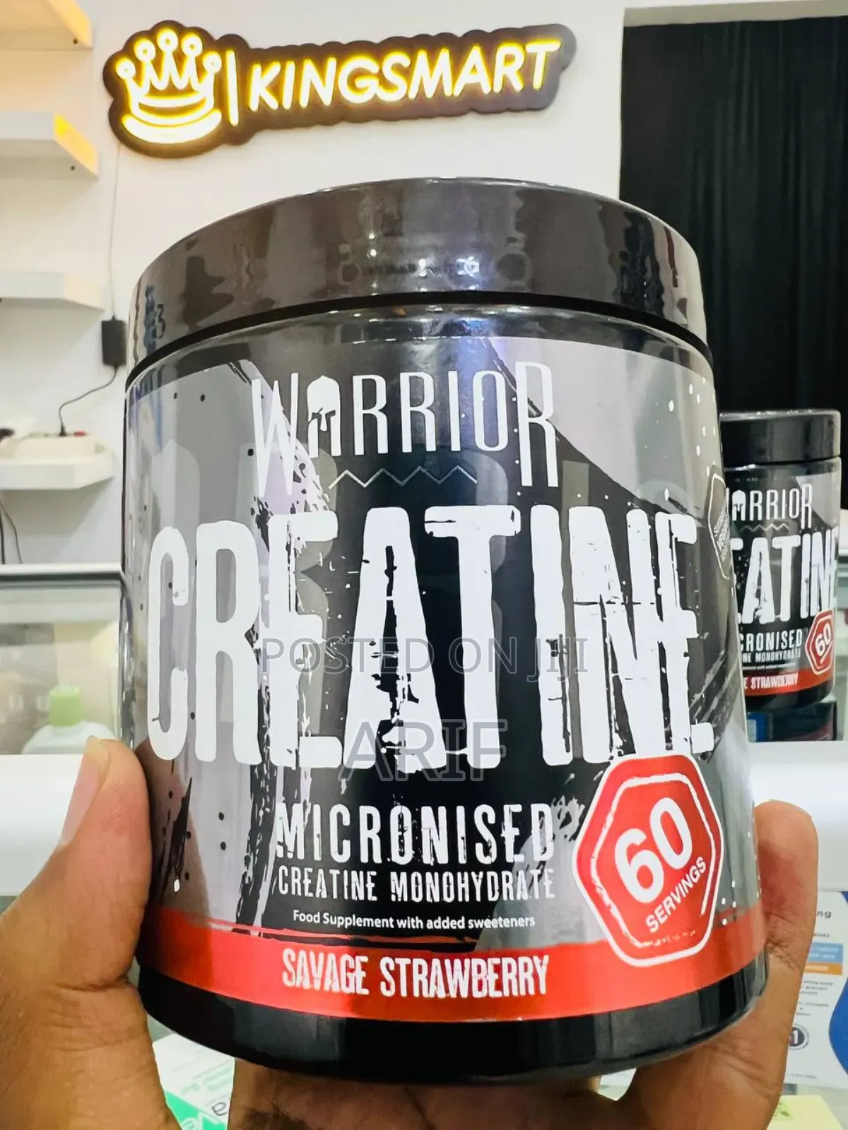 Warrior Creatine Monohydrate 60serving