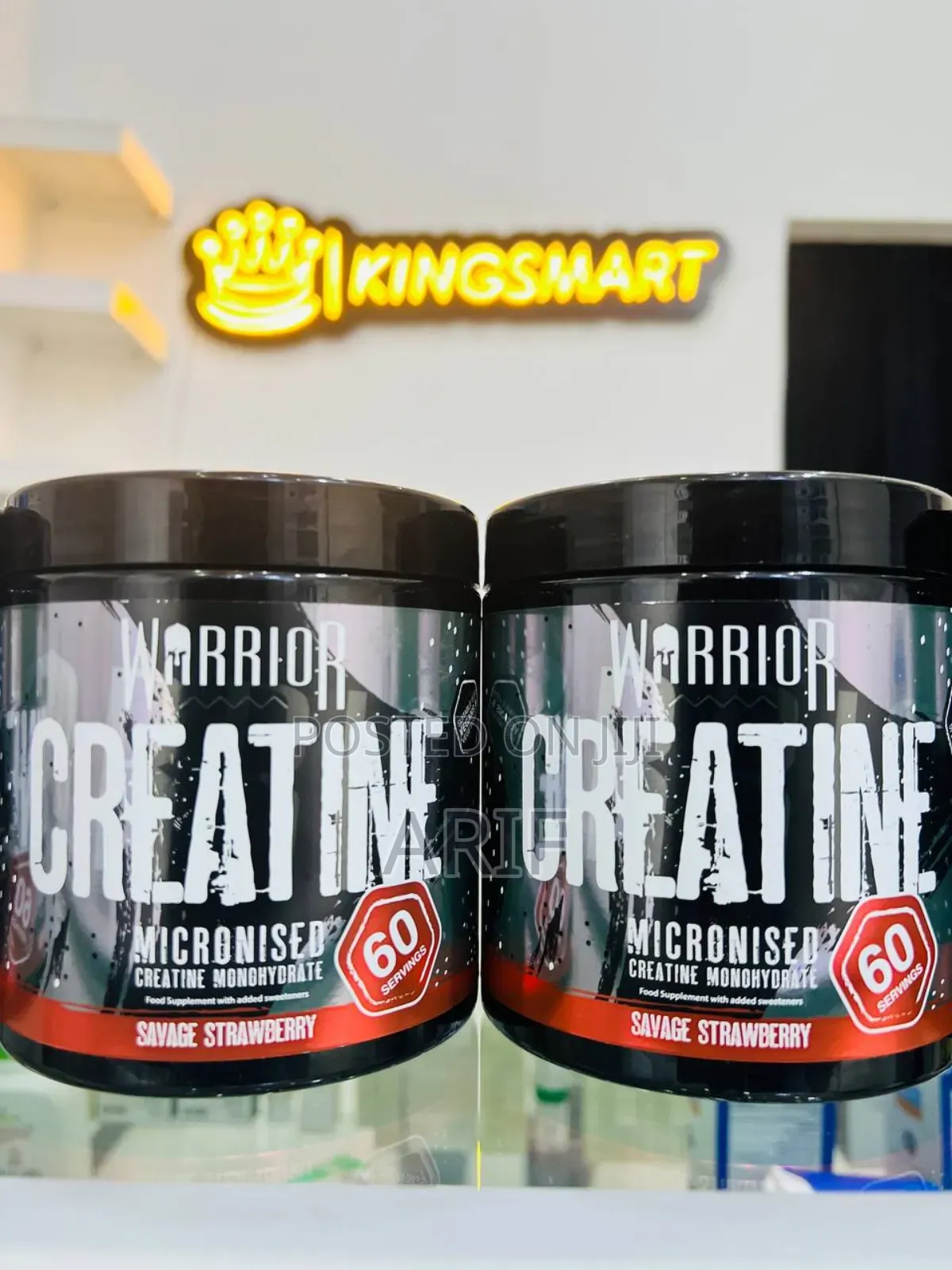Warrior Micronized Creatine Monohydrate 60 Serving
