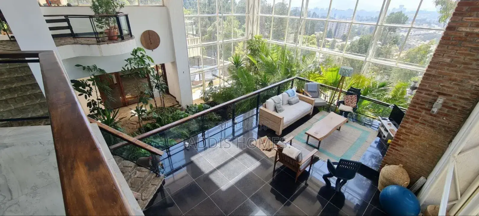 Furnished 5bdrm Villa in Bole for rent