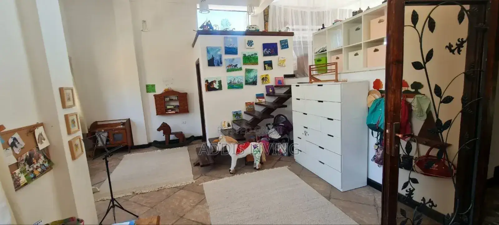Furnished 5bdrm Villa in Bole for rent