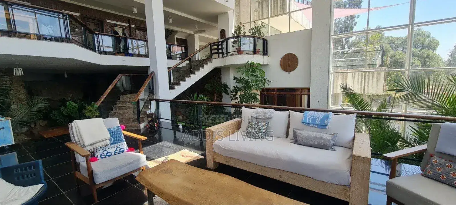 Furnished 5bdrm Villa in Bole for rent