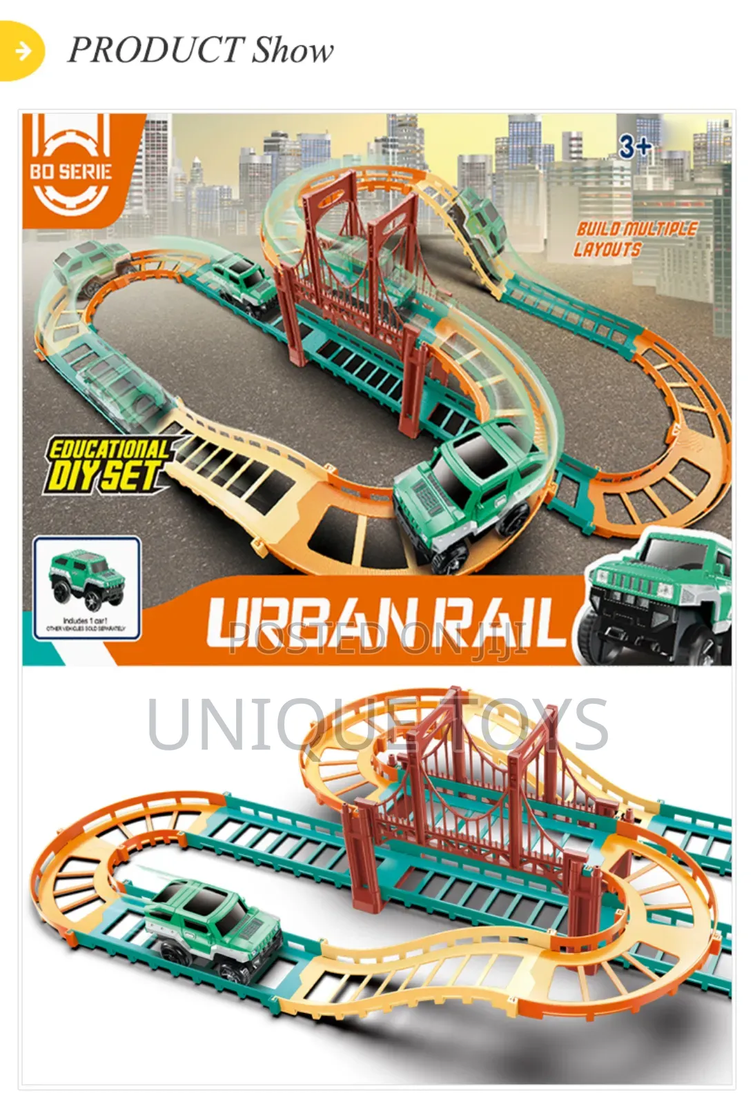 Urban Rail, an Educational Diy Set