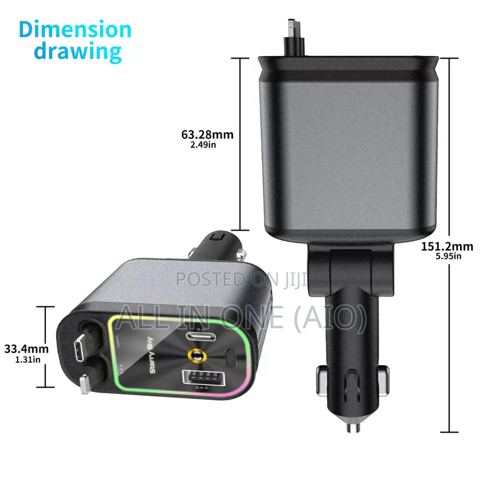 Starry Sky Fast Car Charger