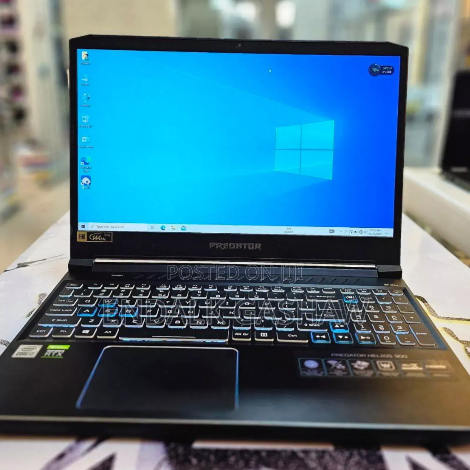 New Laptop Acer Predator Helios 300 16GB Intel Core I7 SSD 1T