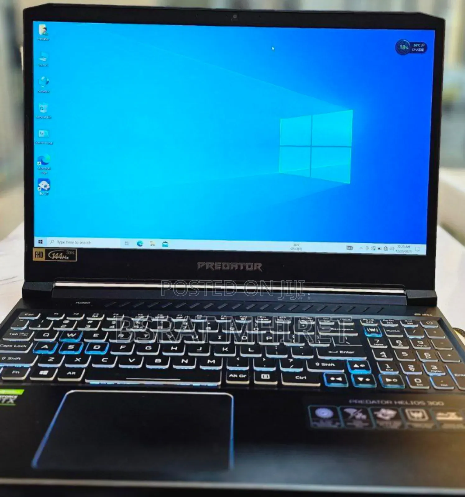New Laptop Acer Predator Helios 300 16GB Intel Core I7 SSD 1T