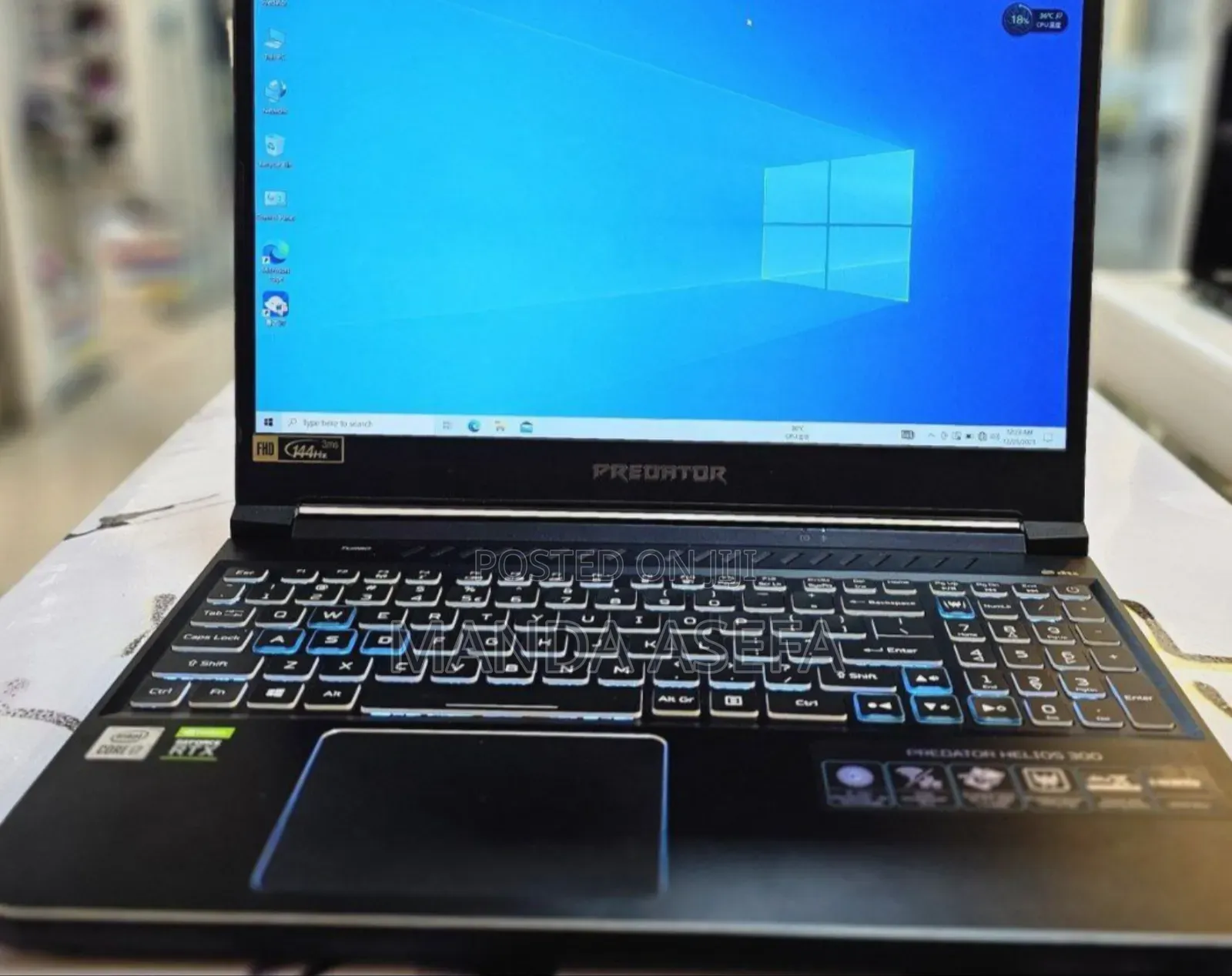 New Laptop Acer Predator Helios 300 16GB Intel Core I7 SSD 1T