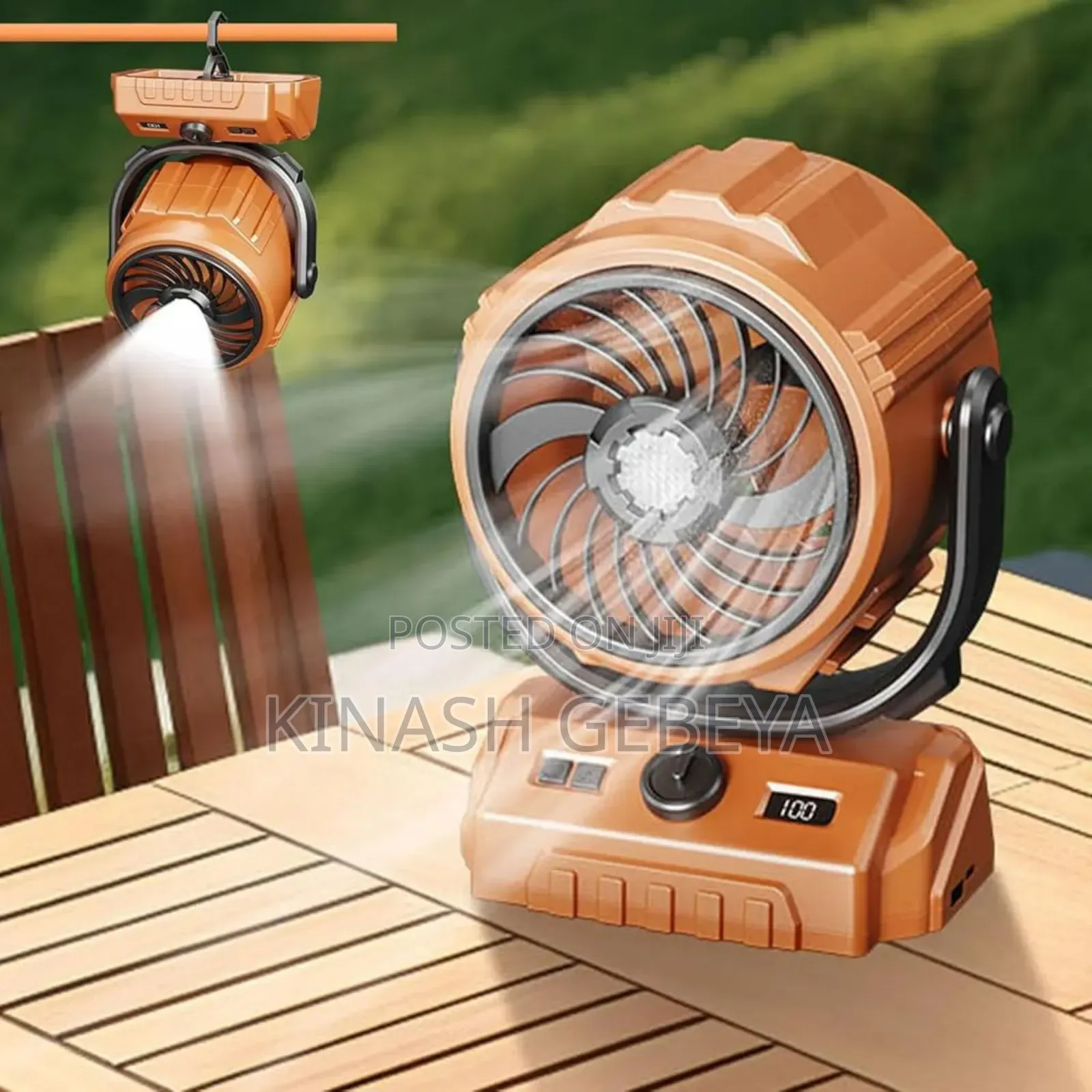 Desktop Rechargeable Turbo Fan