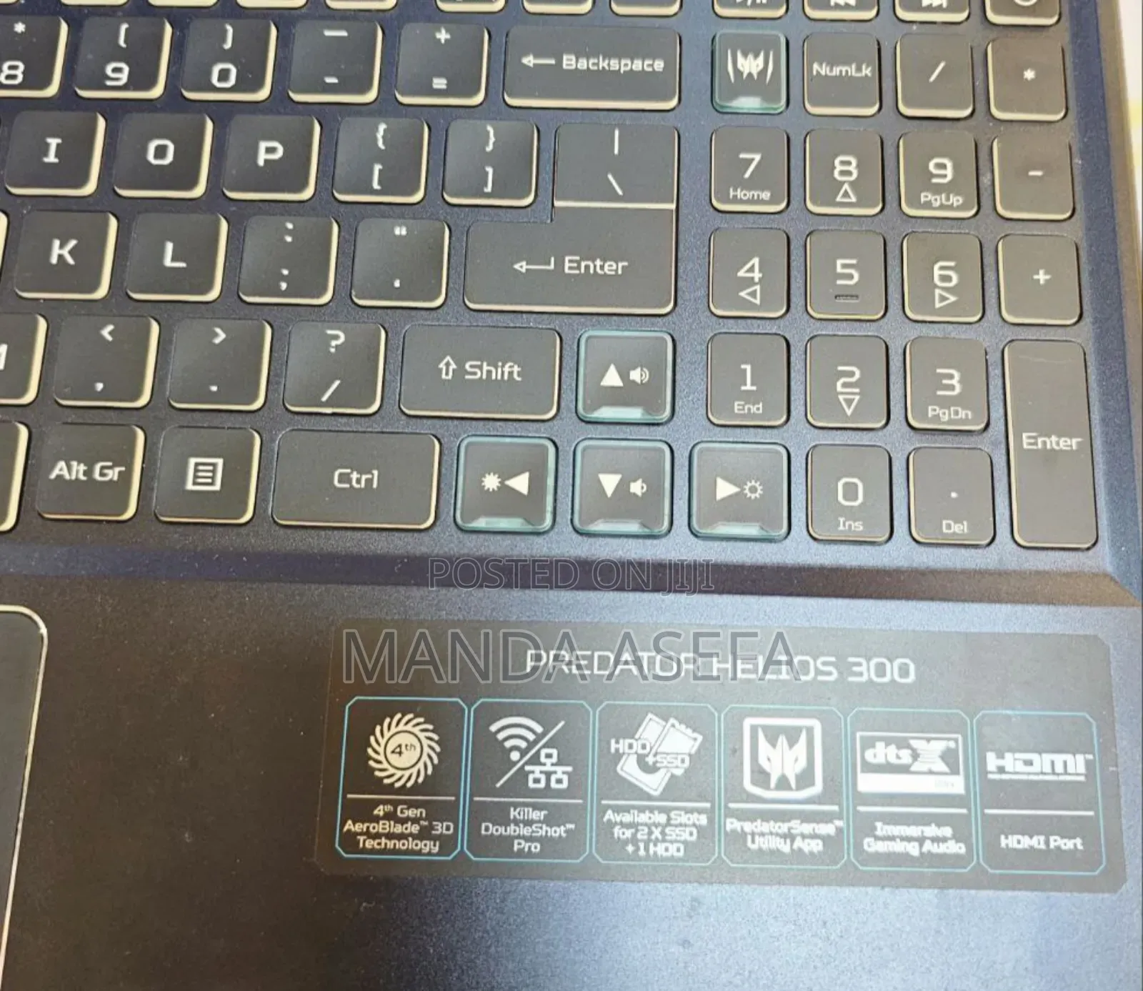 New Laptop Acer Predator Helios 300 16GB Intel Core I7 SSD 1T