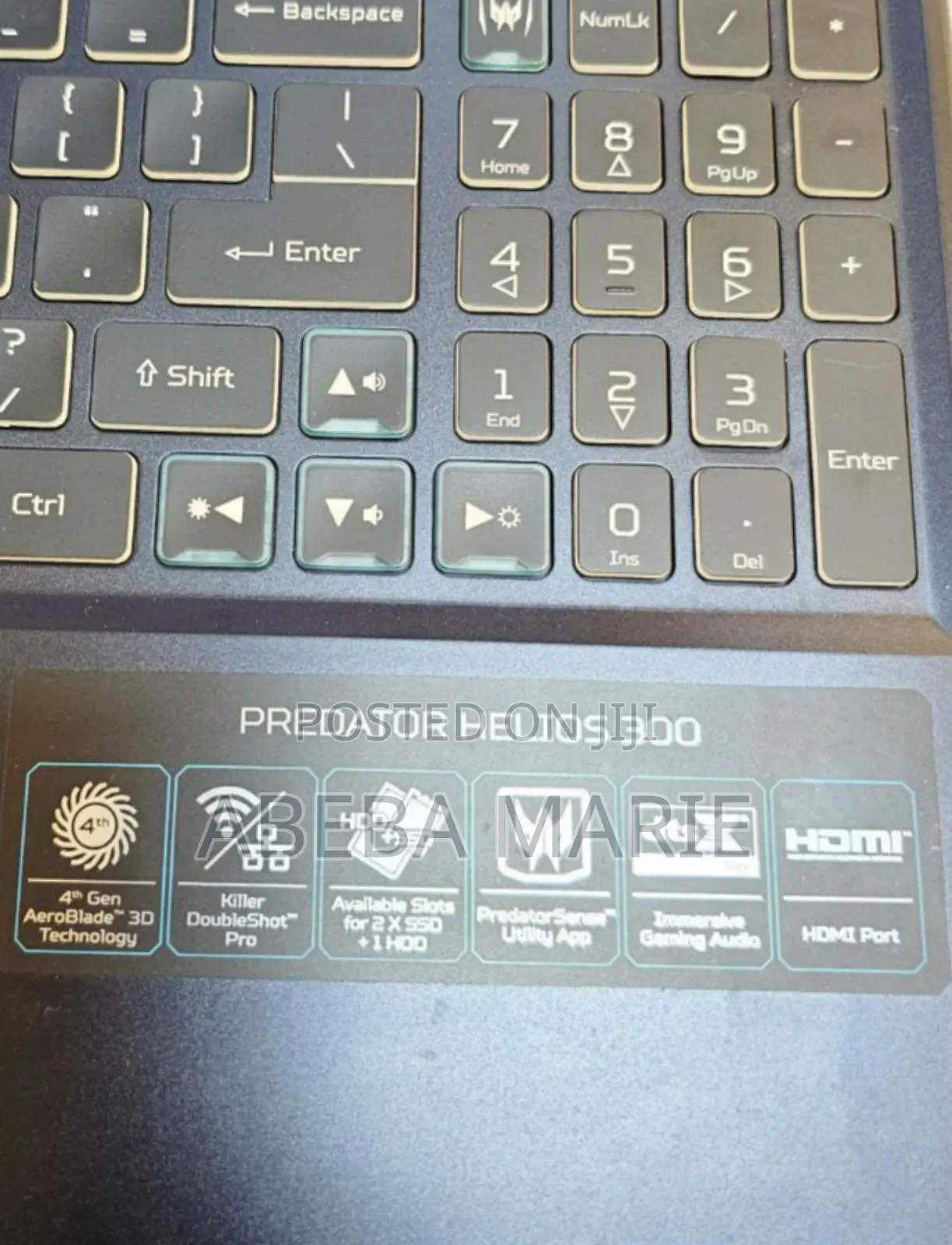 New Laptop Acer Predator Helios 300 16GB Intel Core I7 SSD 1T