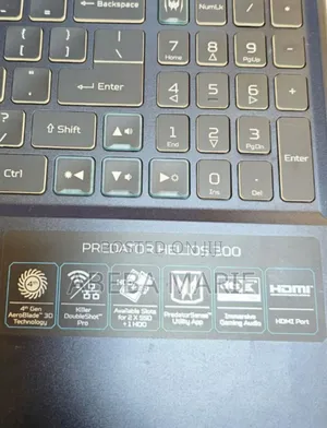 New Laptop Acer Predator Helios 300 16GB Intel Core I7 SSD 1T