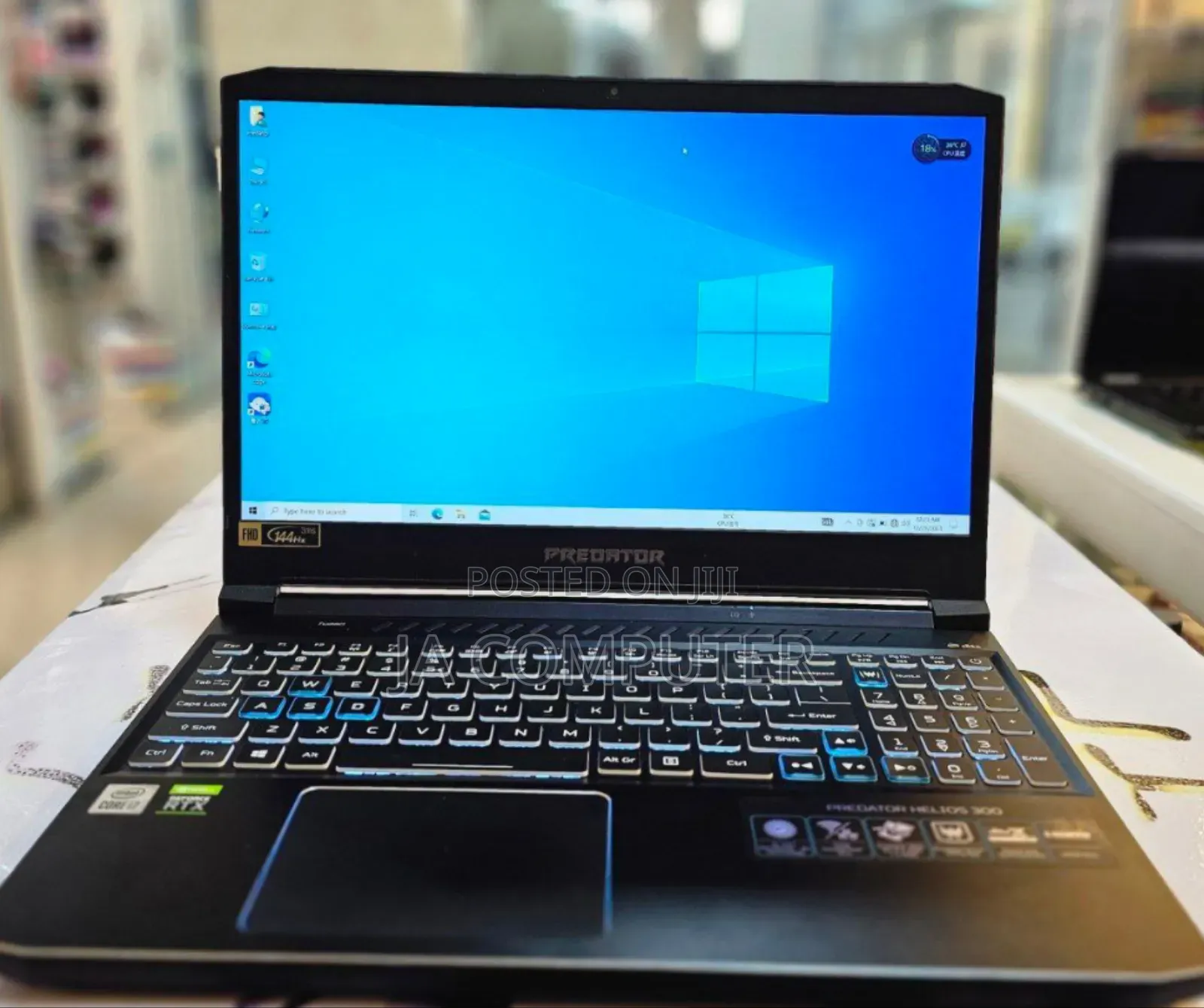 New Laptop Acer Predator Helios 300 16GB Intel Core I7 SSD 1T