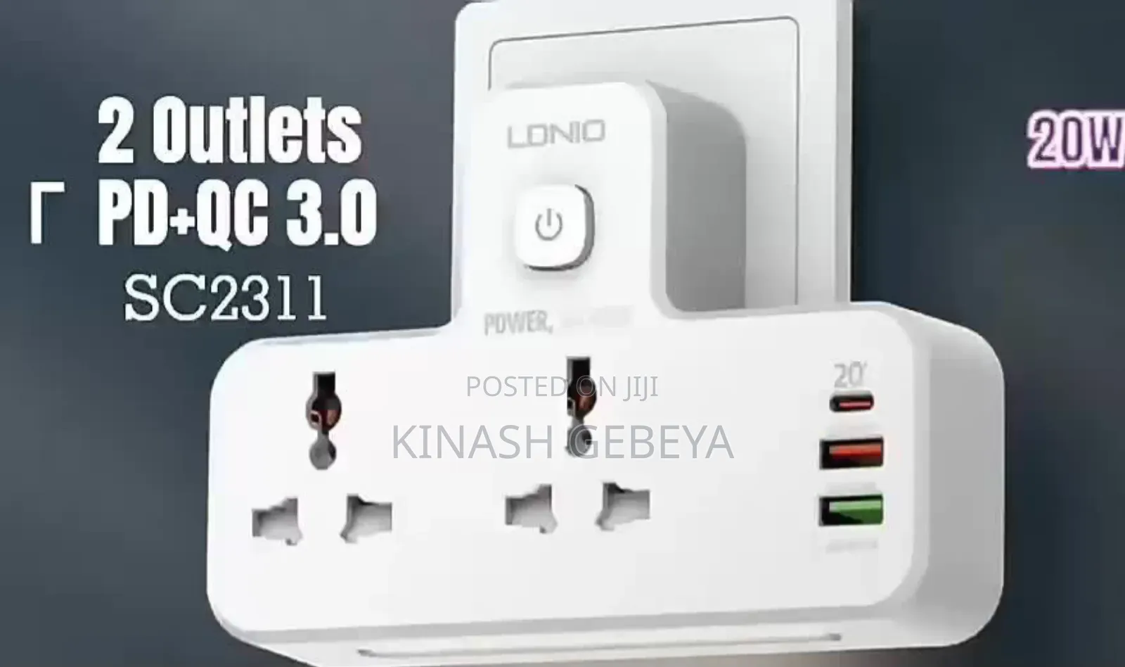 High Quality Multi Socket Power Adapter