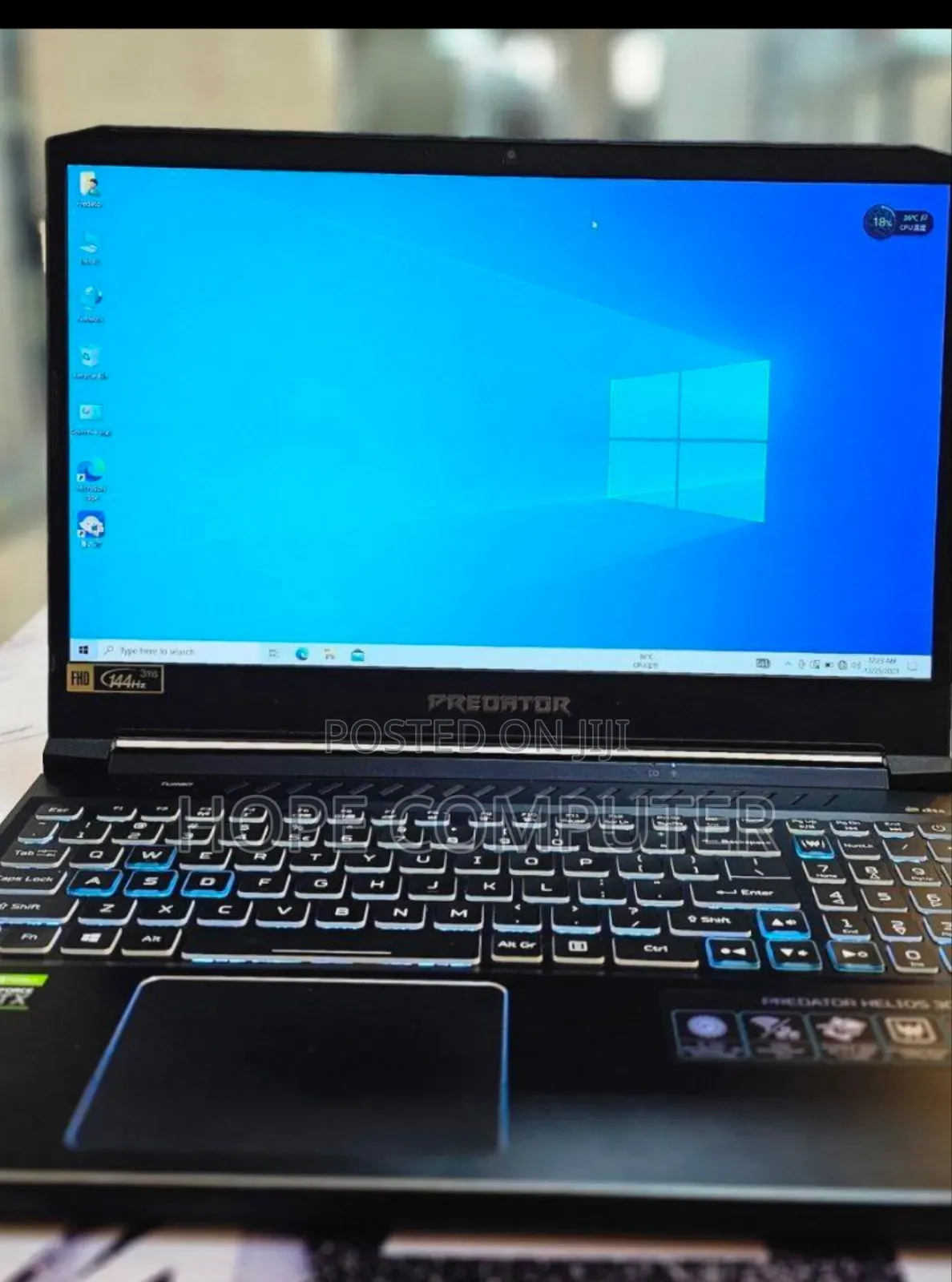New Laptop Acer Predator Helios 300 16GB Intel Core I7 SSD 1T