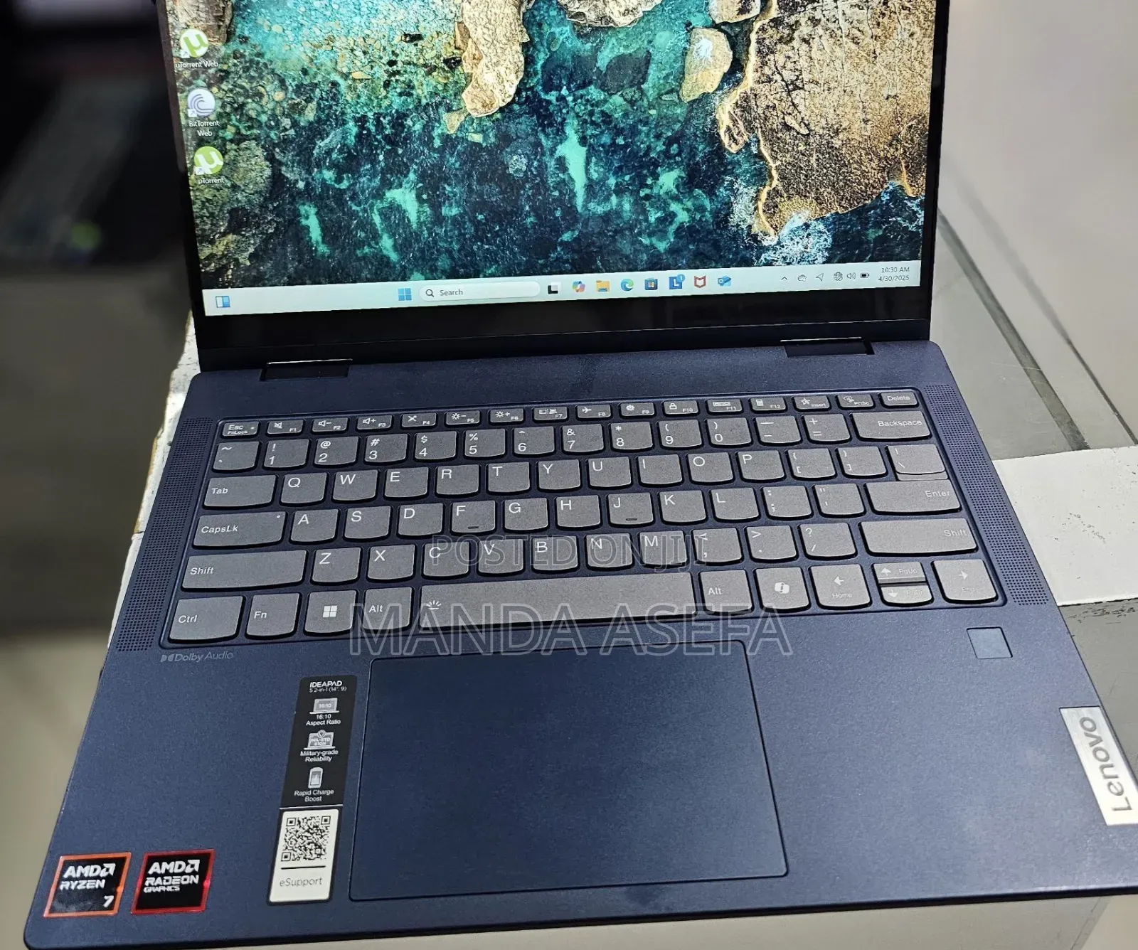 New Laptop Lenovo IdeaPad 5 Slim 13th Gen I7 16GB AMD Ryzen 7 SSD 1T