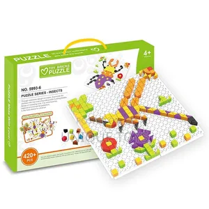 Photo - 6-in-1 Building Block Puzzle Series Set, 420 Pieces