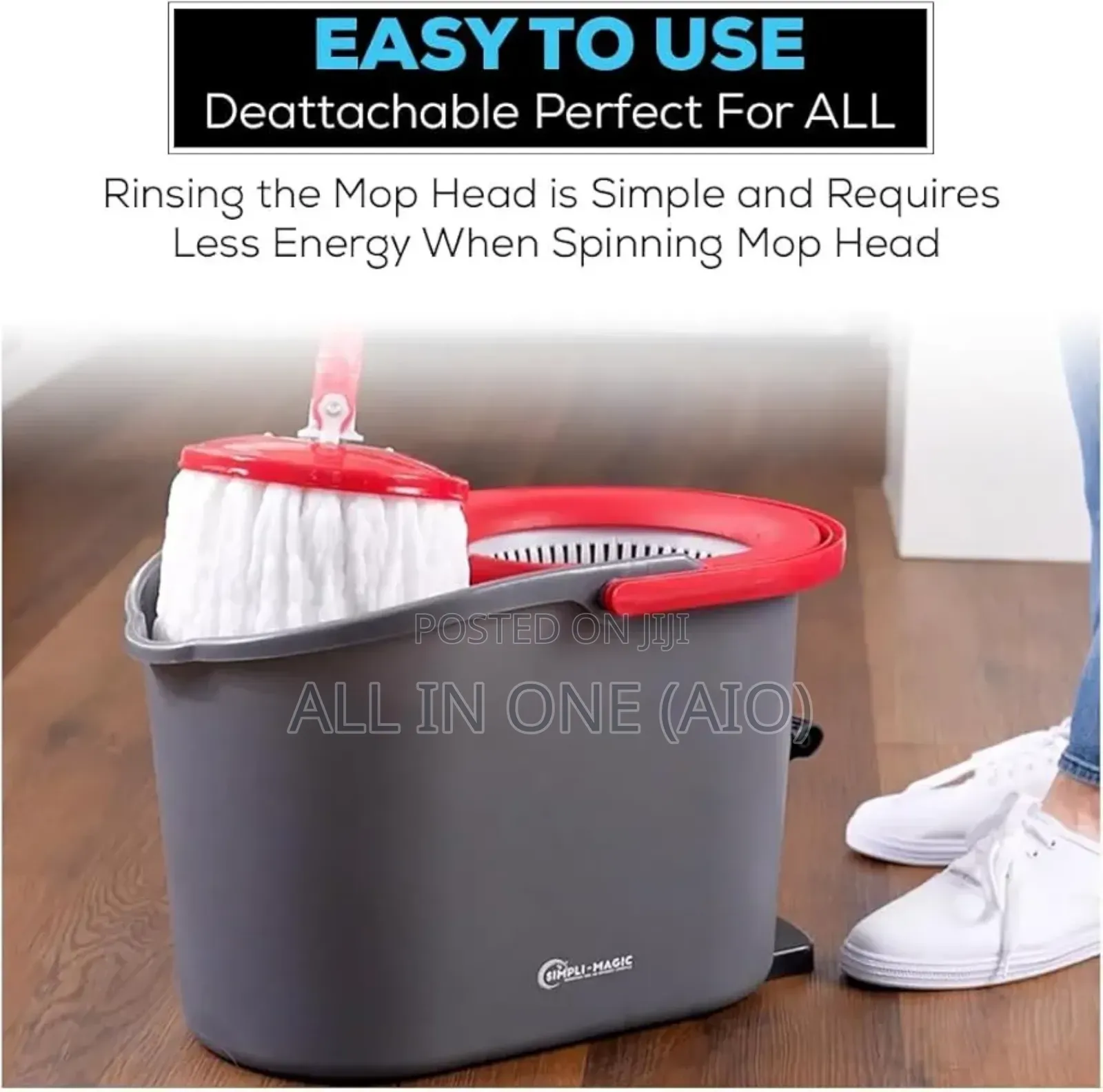 Magic Spin Mob 360 Degree Microfiber Mop