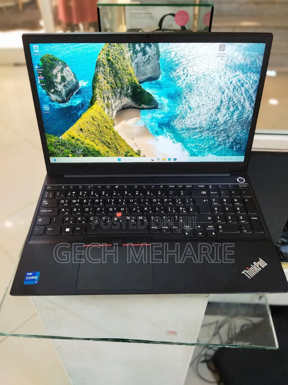 New Laptop Lenovo Thinkpad E15 16GB Intel Core I7 SSD 512GB