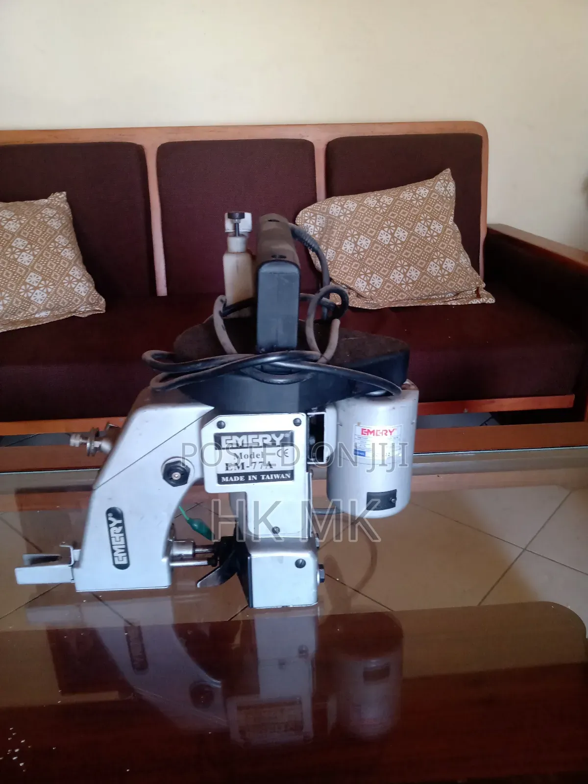 ማዳበሪያ ማሸጊያ ለምንጣፍ መስፊያ የሚሆን ማሽን