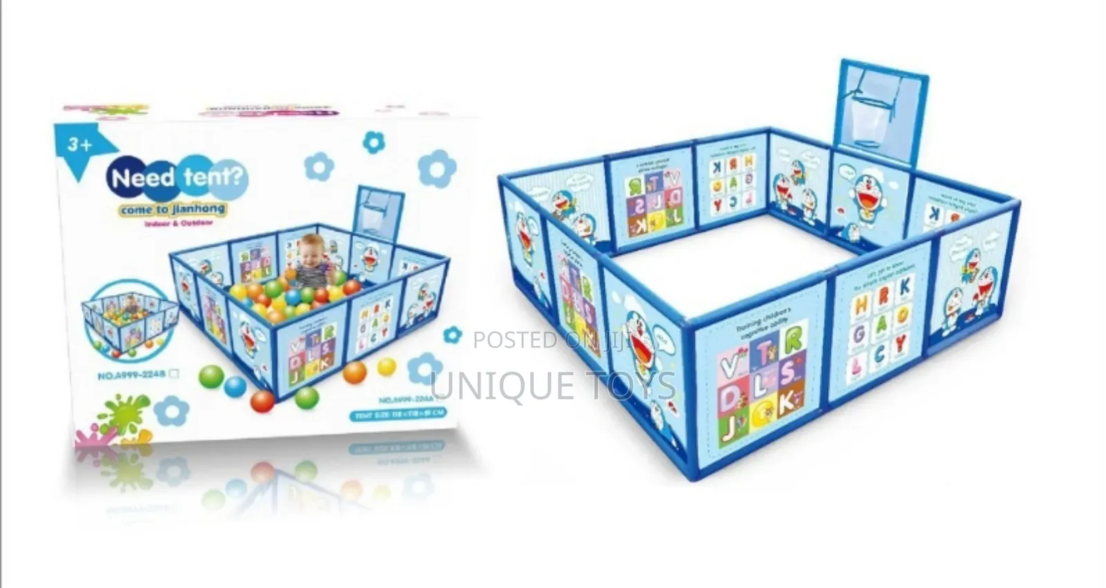 Doraemon Play House Baby Fence – 4 Feet