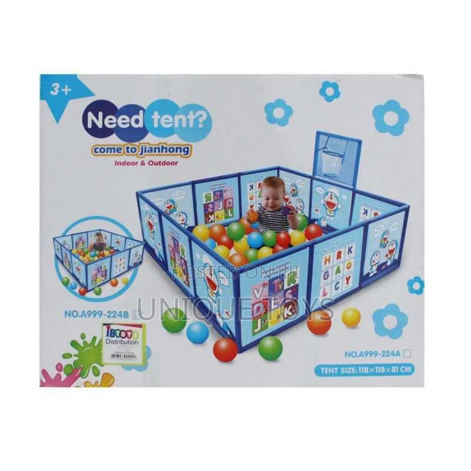 Doraemon Play House Baby Fence – 4 Feet