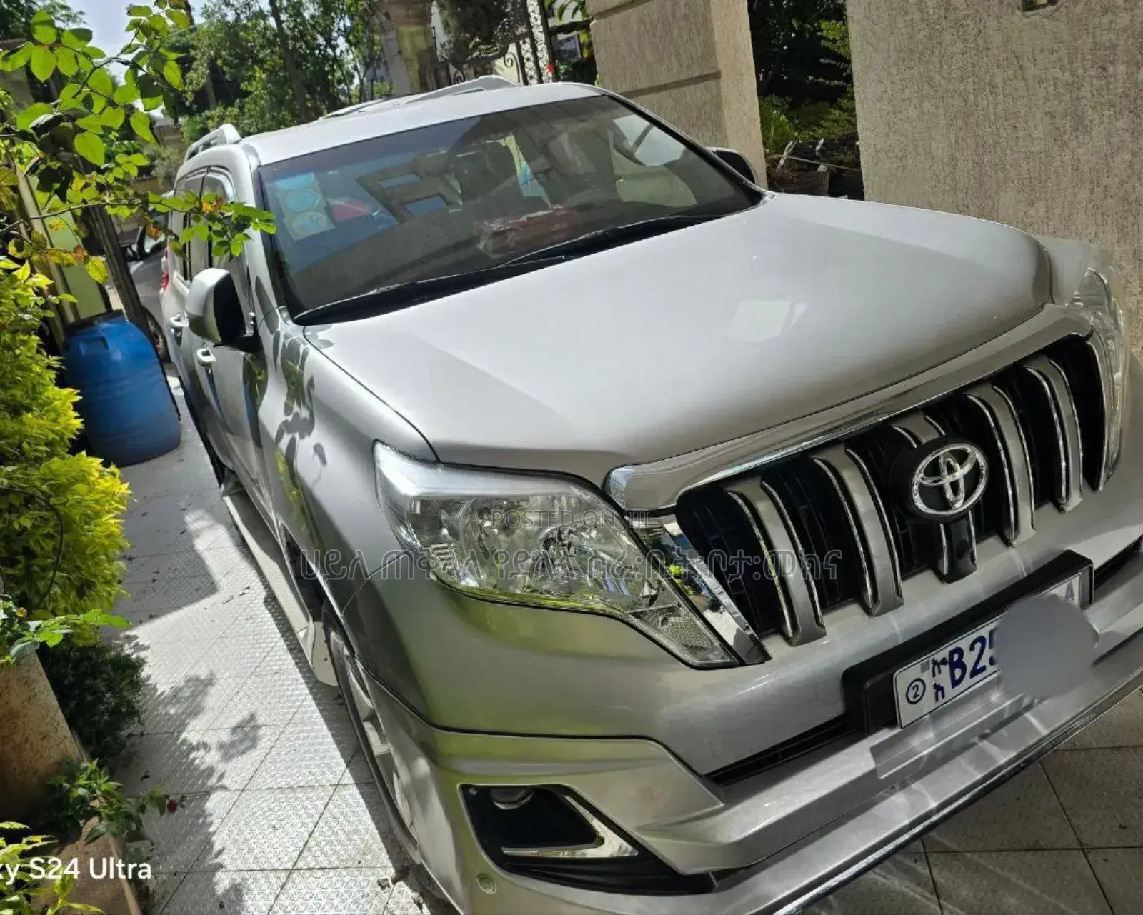 Toyota Land Cruiser Prado 2017 Silver